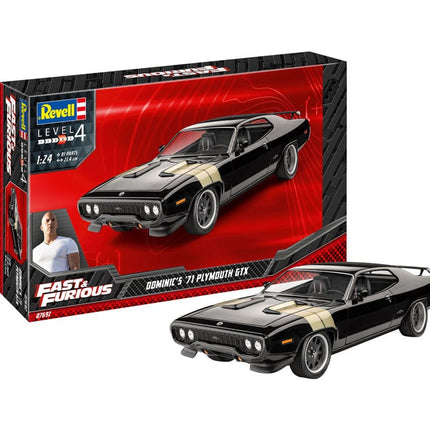 Dominic's 1971 Plymouth GTX  The Fast & Furious Model Kit